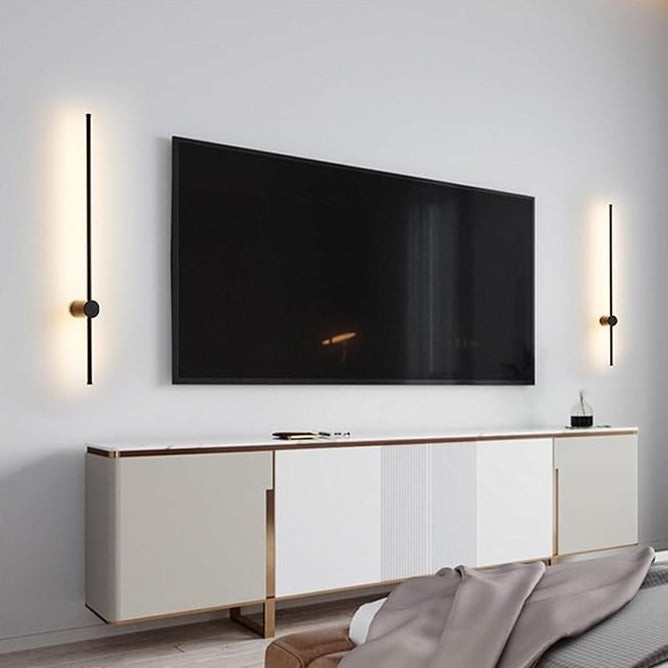 Aplique De Pared Espectro Negra