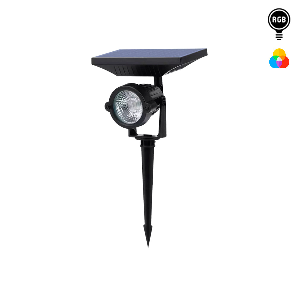 Estaca Solar Jardín Rgb