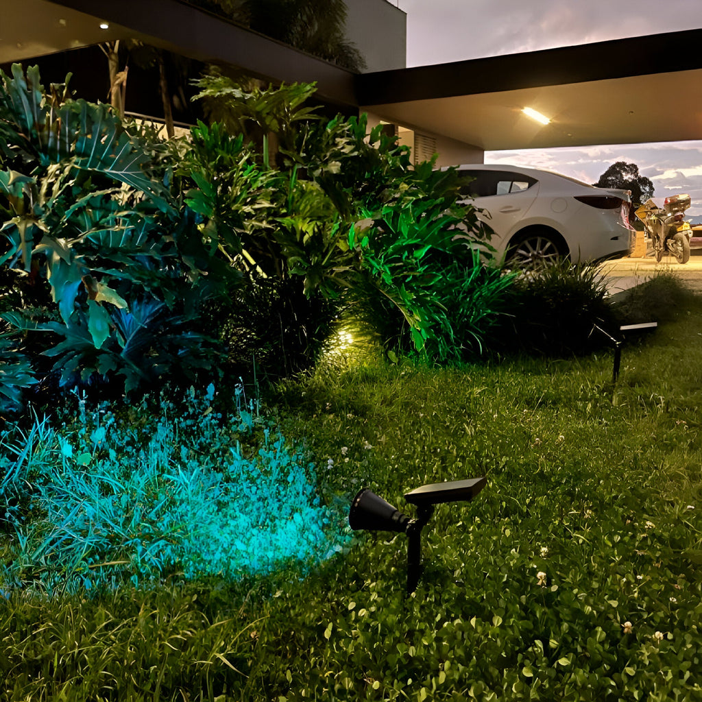 Estaca Solar Jardín Rgb